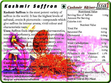 Load image into Gallery viewer, Cashmer Kaiser - Kashmir Saffron Whole Stigma, 10 grams